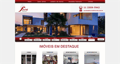Desktop Screenshot of funchalimoveis.com.br